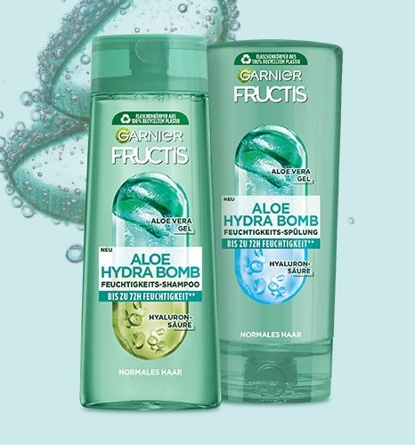 Fructis Aloe Hydrabomb - Produktabbildungen